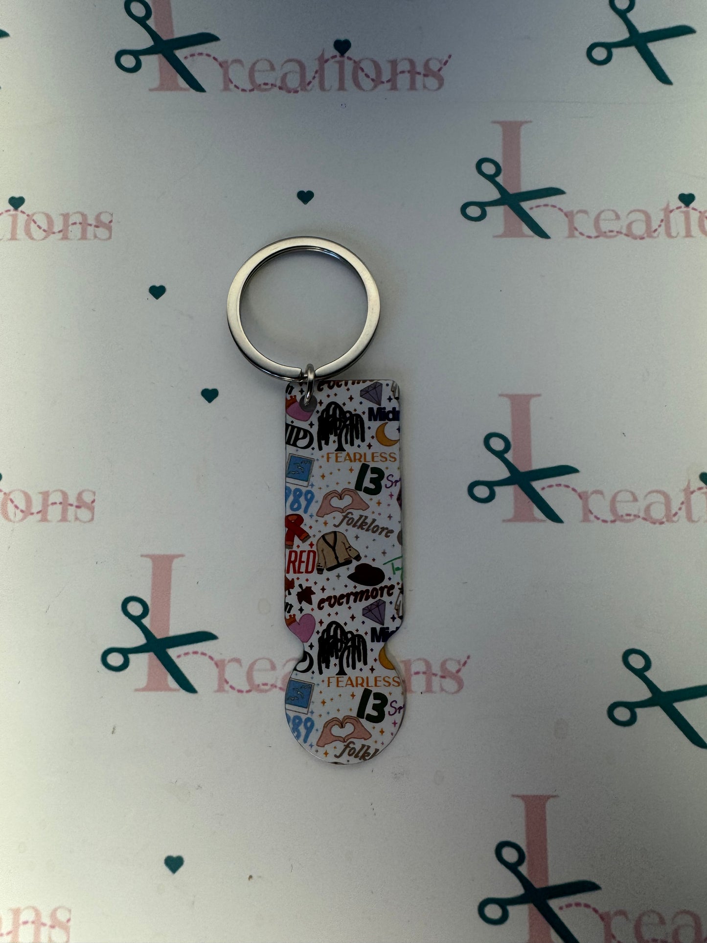 Eras Trolley Keychain