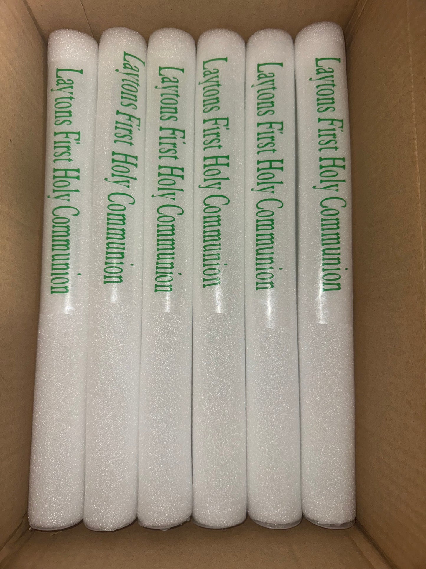 Foam Glow-stick personalised for any occasion