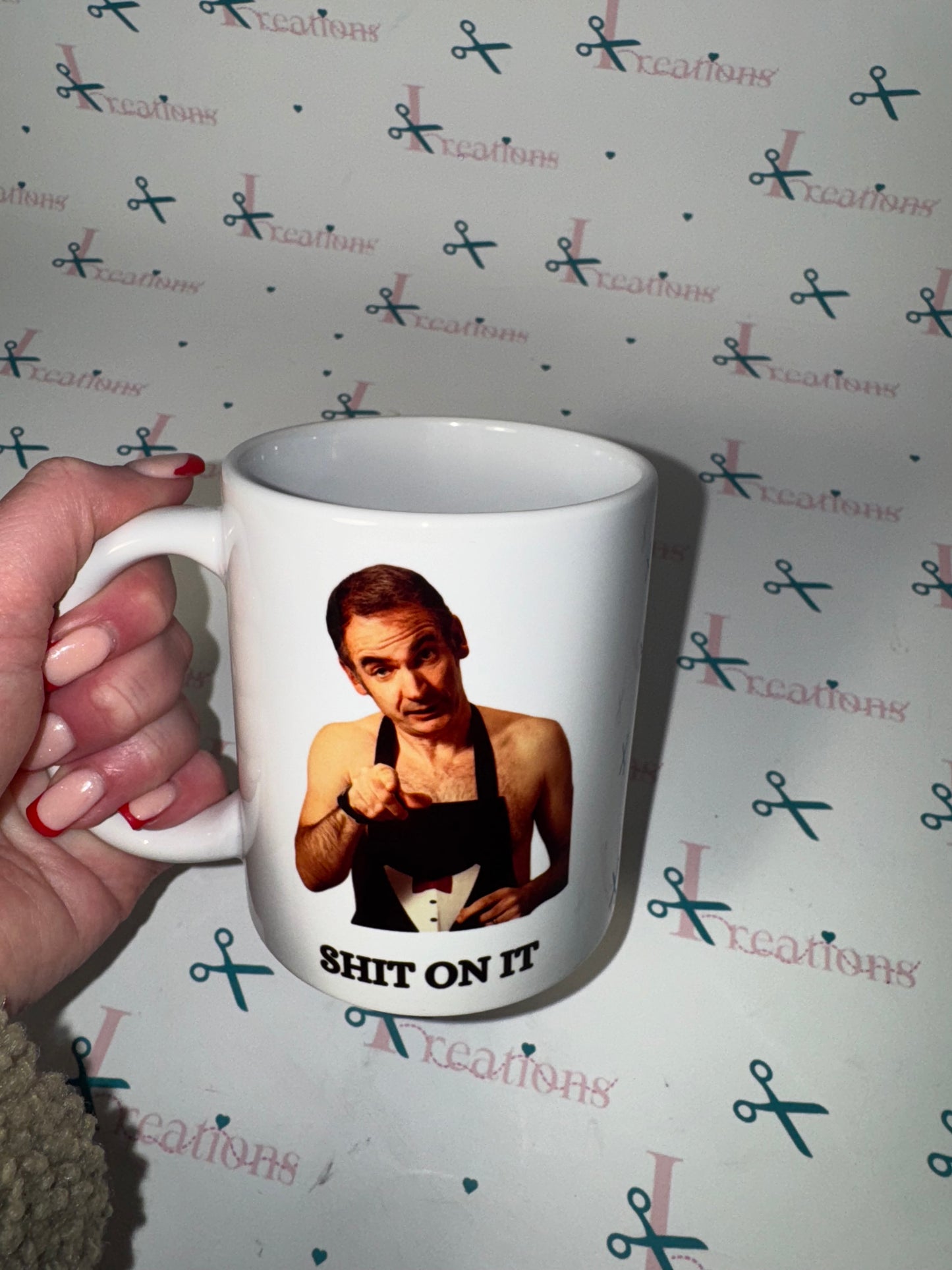 Martin mug - Shit on it- Friday Night Dinner - Drinkware