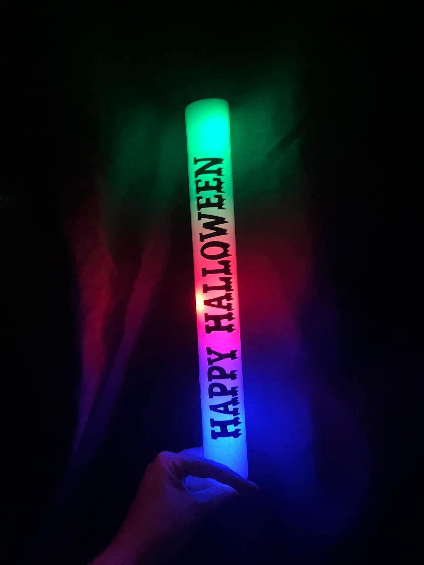 Foam Glow-stick personalised with name
