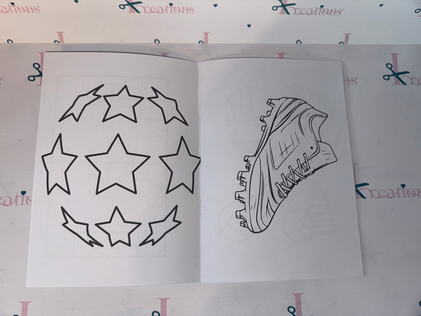 Football Colouring Book with Crayons - A5 size