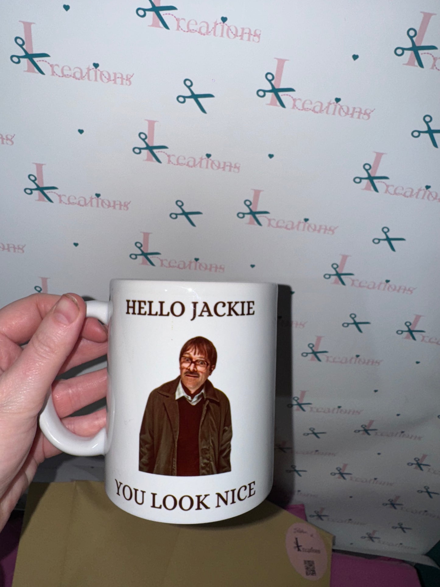 Friday night dinner whoopsie mugs