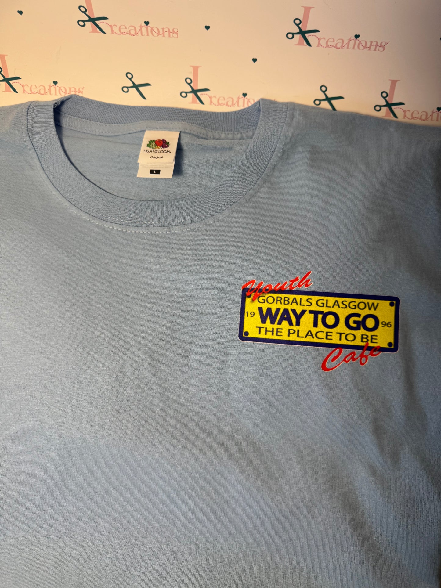 Logo & personalisation applied to own T-Shirts