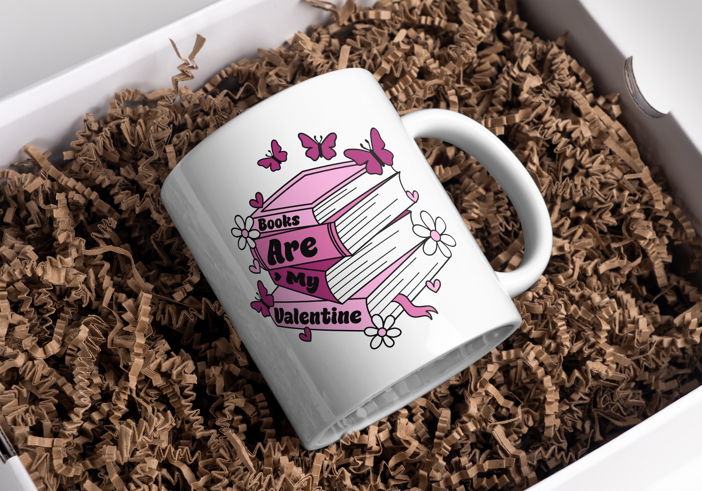 Books are my Valentine - 11oz mug