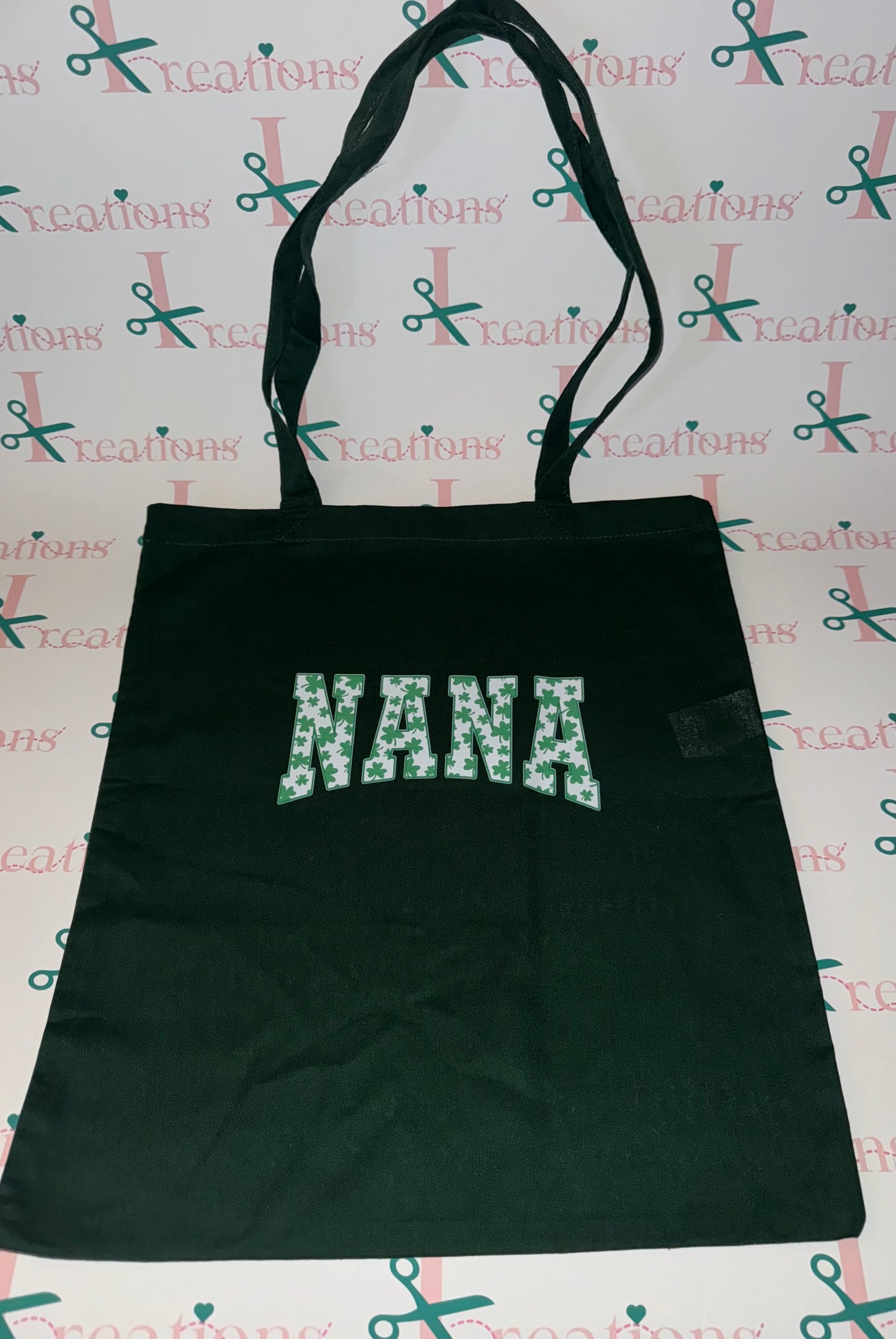 Green shamrock bag