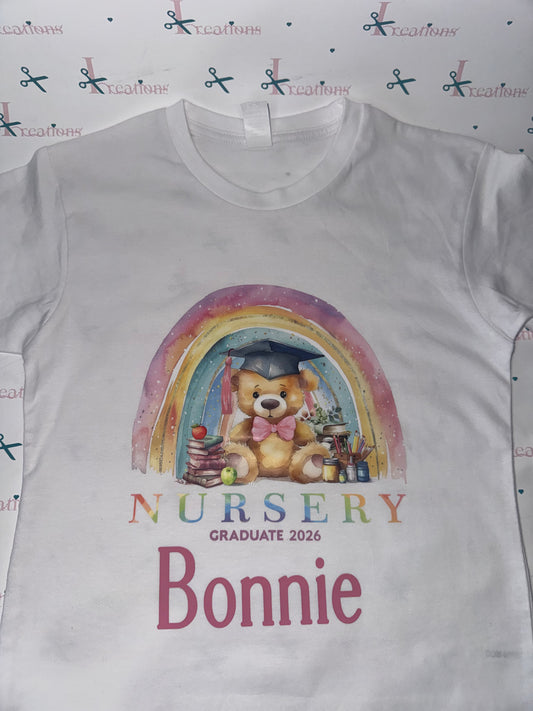 Nursery graduate 2026 T shirt