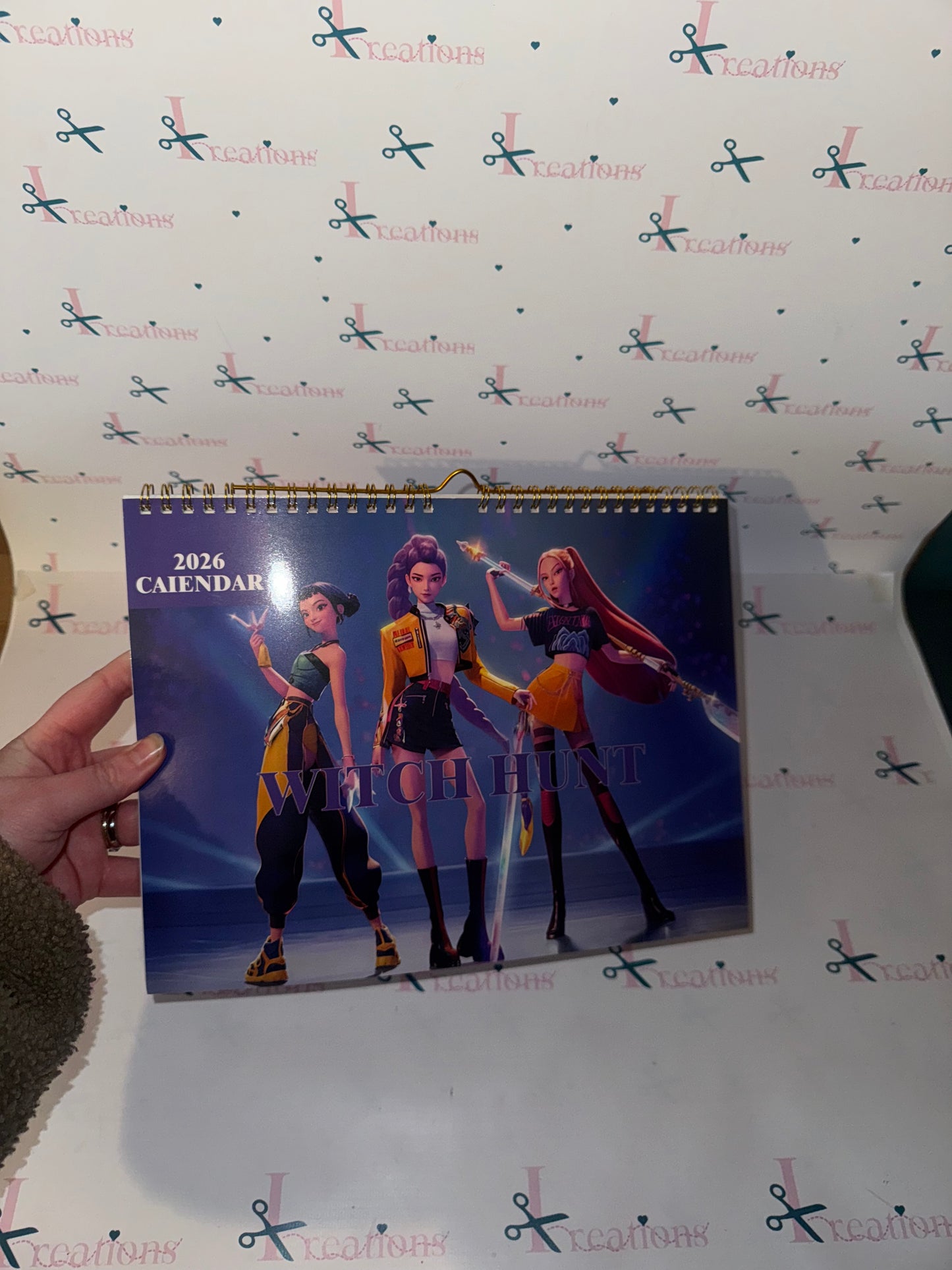 K-pop demon hunter - 12 month calendar