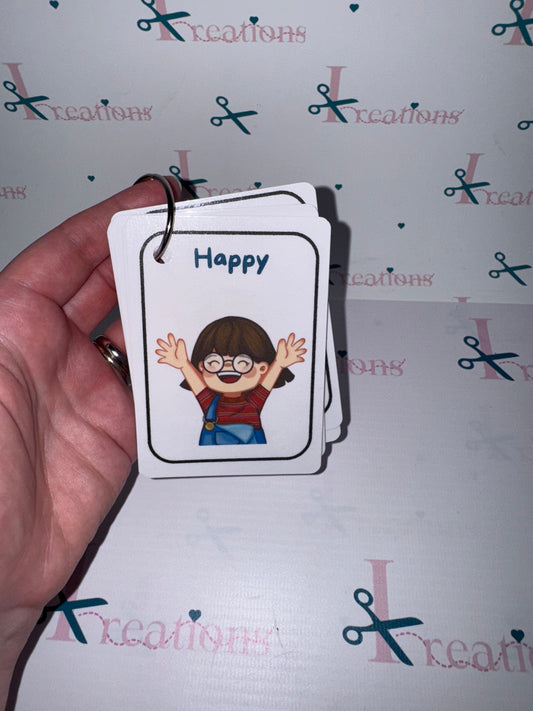Emotional Flashcards 😃😔😭🤩