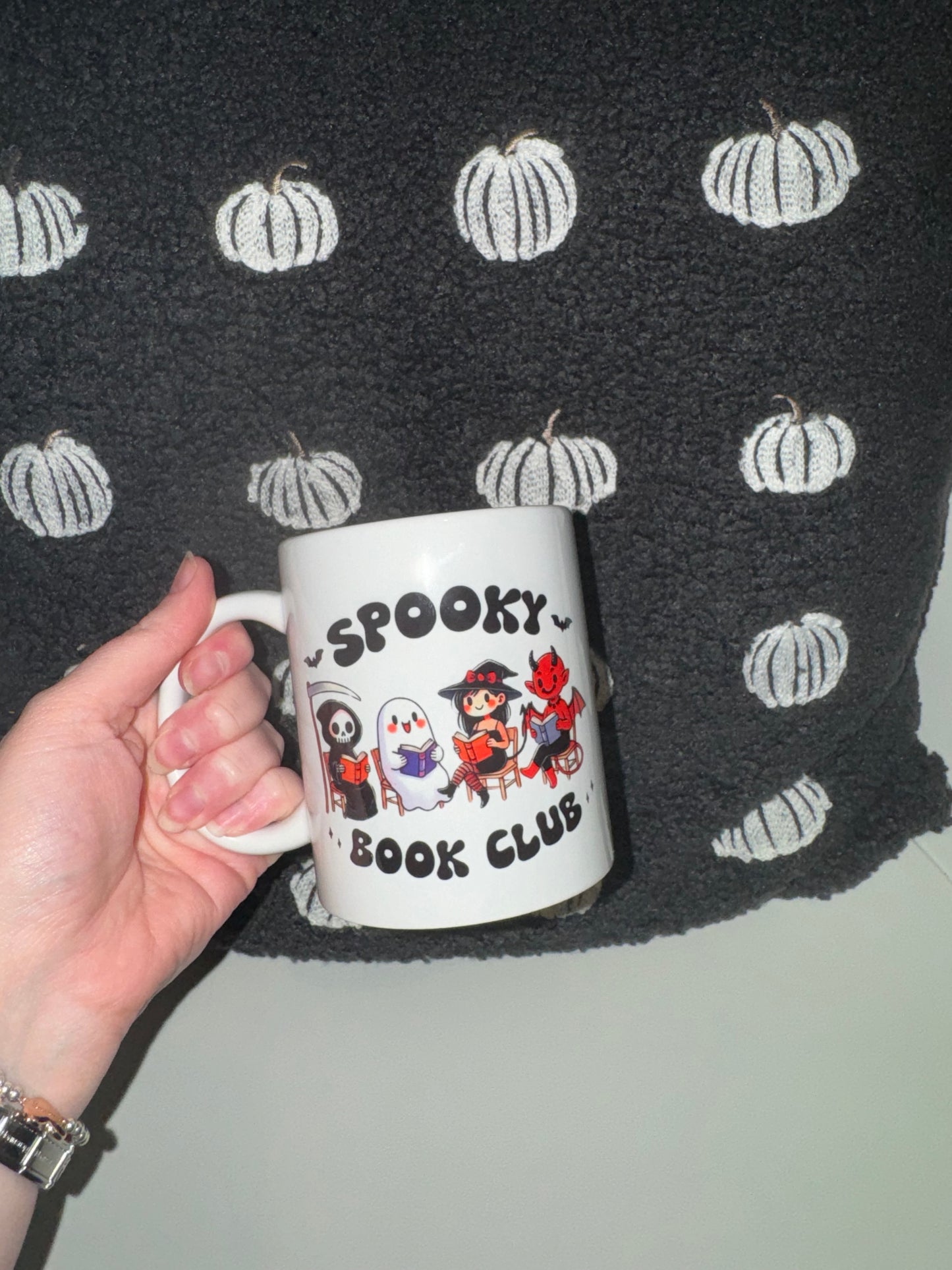 Spooky Book Club Mug for Coffee and Tea Lovers - Cup, Drinkware