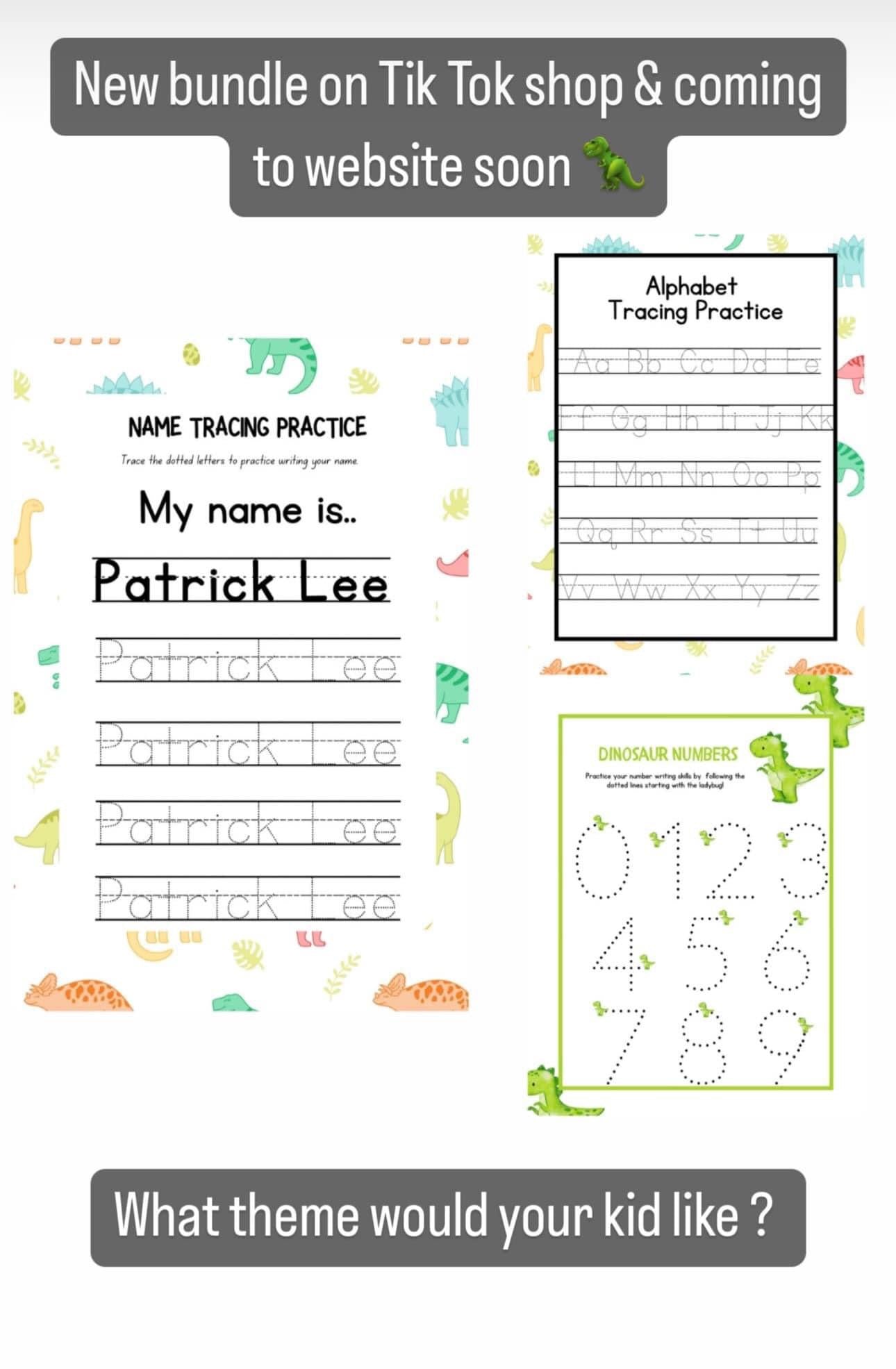 Replacement Tracing sheet