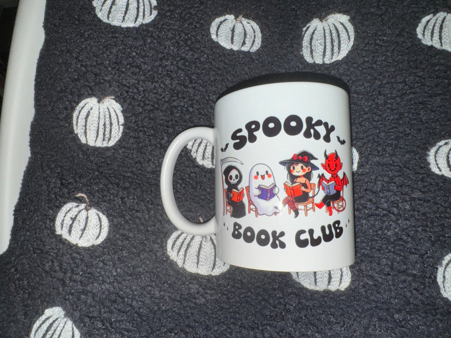 Spooky Book Club Mug for Coffee and Tea Lovers - Cup, Drinkware
