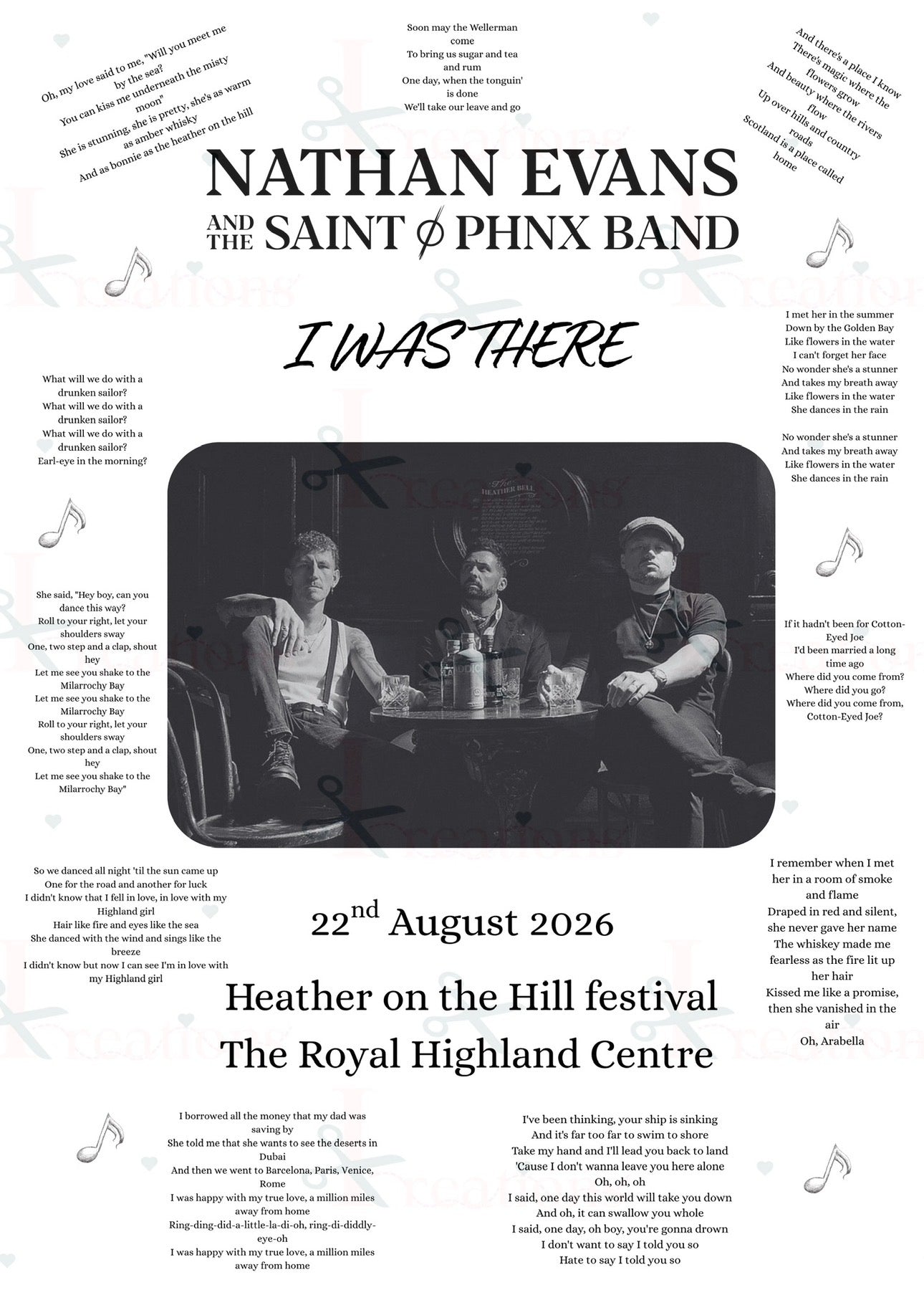 Nathan Evans & The Saint PHNX Band – I Was There Print | Heather on the Hill Festival 2026