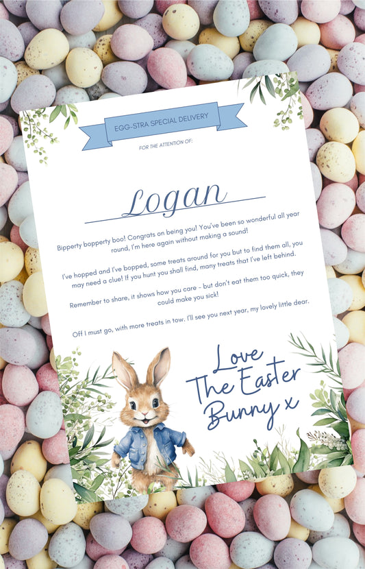 Easter Bunny Certificate