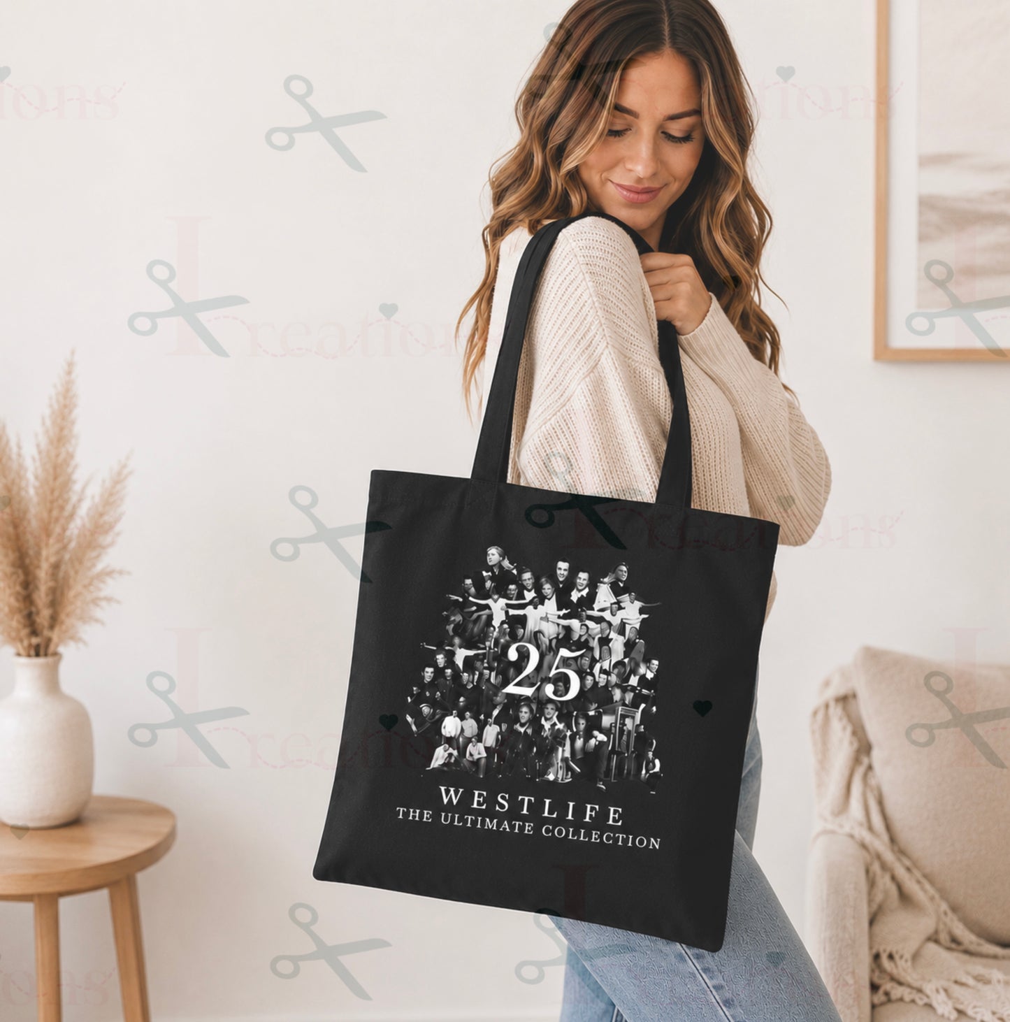Westlife 25th Anniversary Tote Bag – The Ultimate Collection Fan Bag