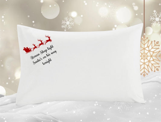 Christmas Eve Pillowcase