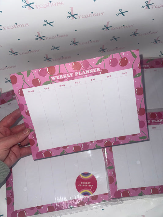 Cherry weekly planer