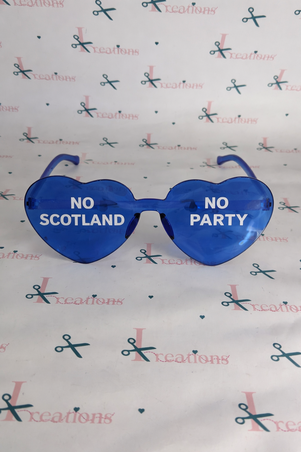 Scotland Themed Personalised Glasses for The World Cup