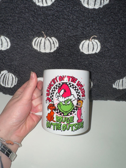 11oz Grinchy mug