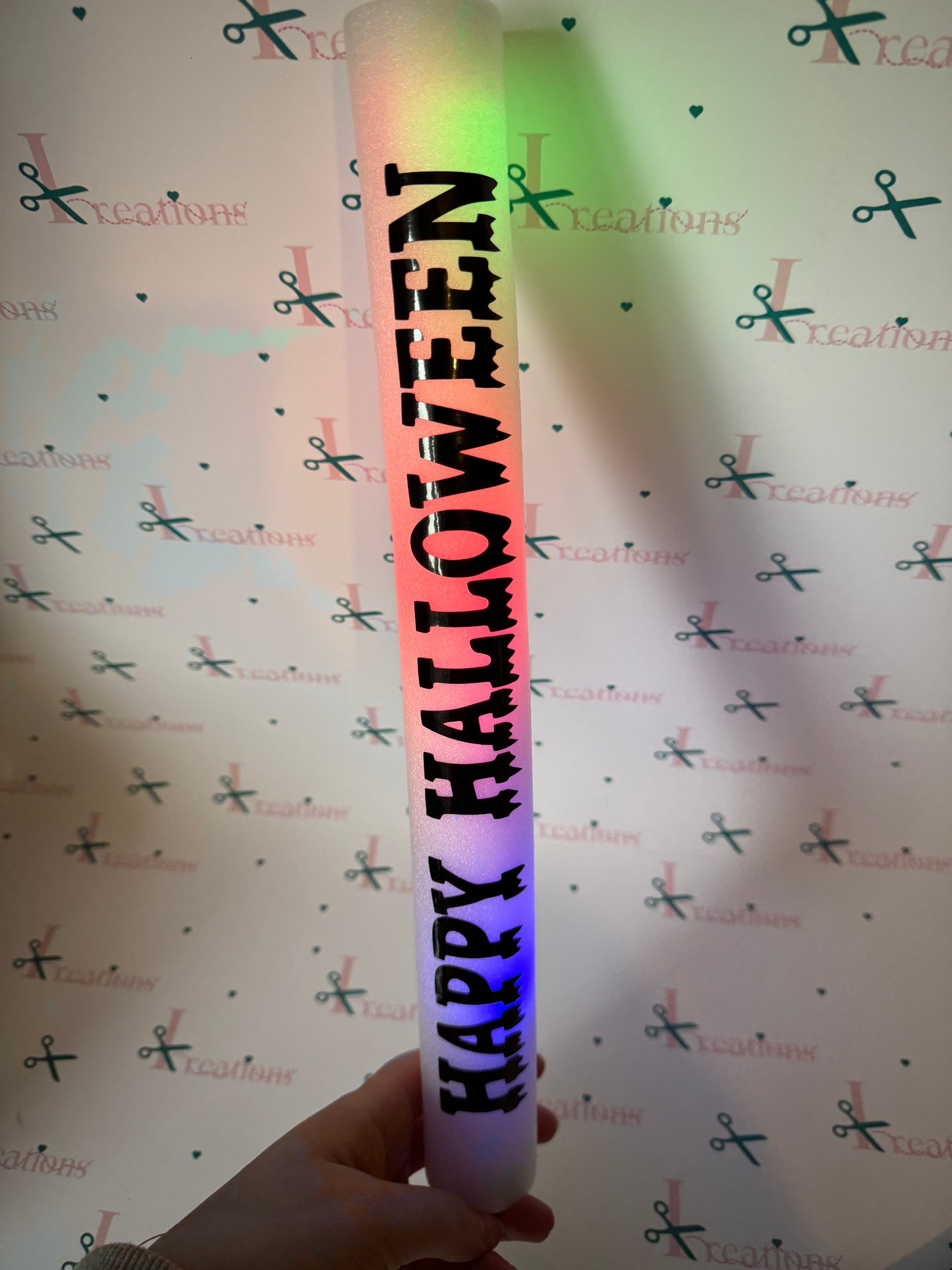 Foam Glow-stick personalised for any occasion