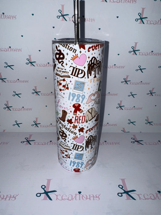 20oz Eras Inspired Design Whoopsie Tumbler