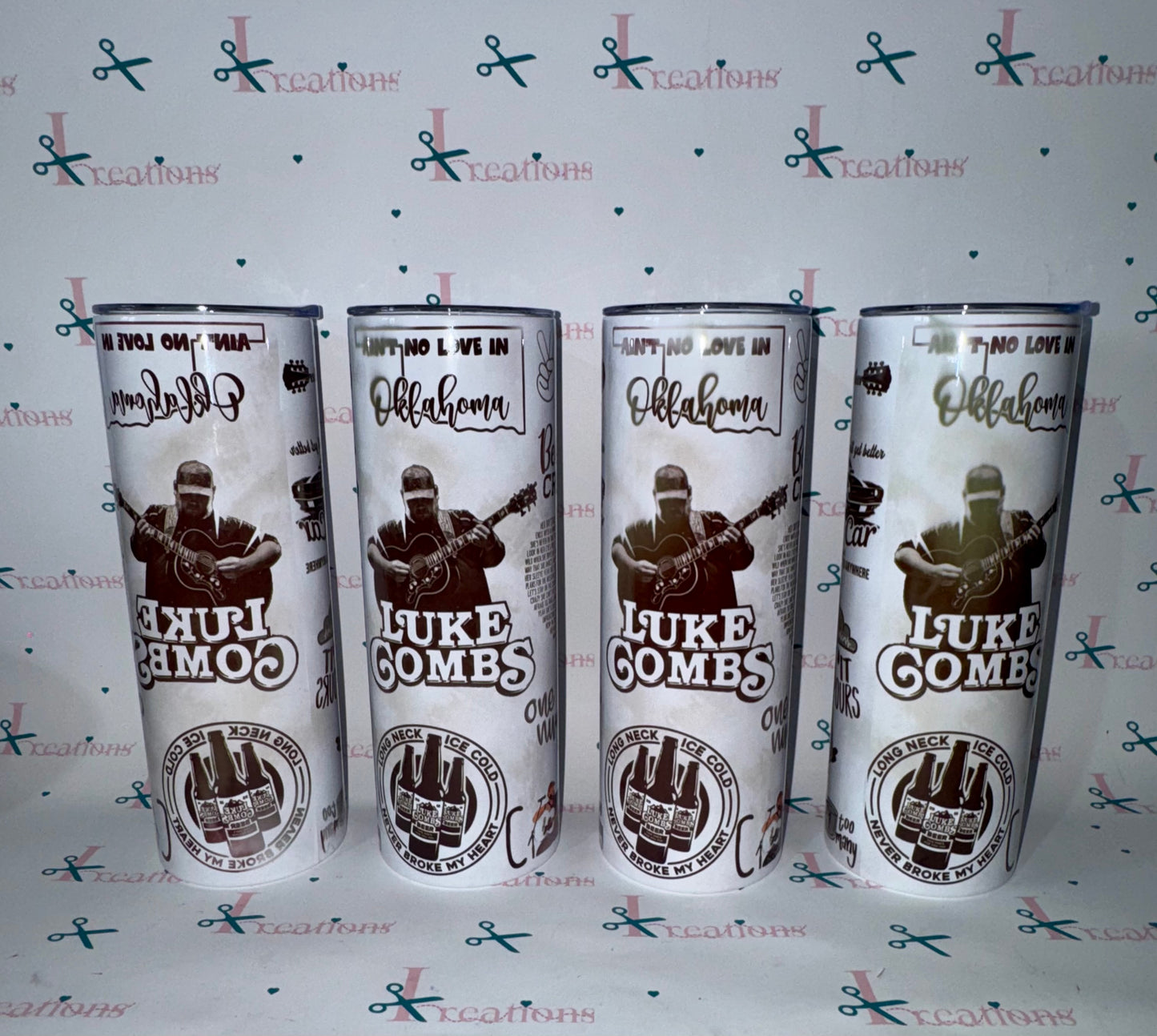 20oz Luke Combs Design Whoopsie Tumbler