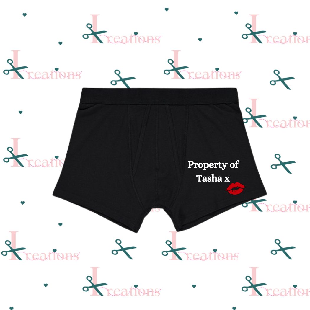 Personalised Men's Boxers for Valentine's Day - Perfect Gift for your Special Someone