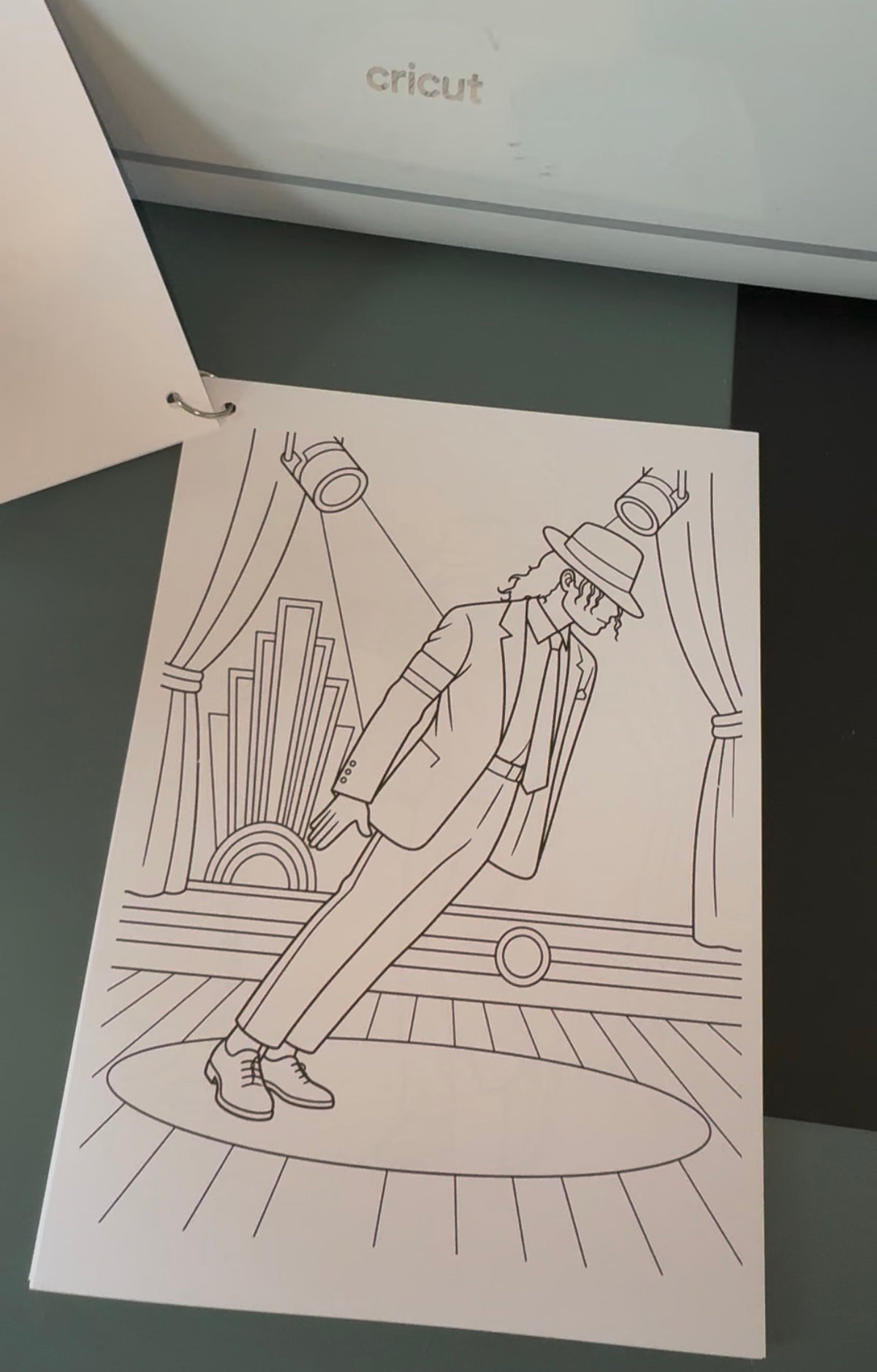 Michael Jackson Colouring Book | 10 A4 Colouring Pages |