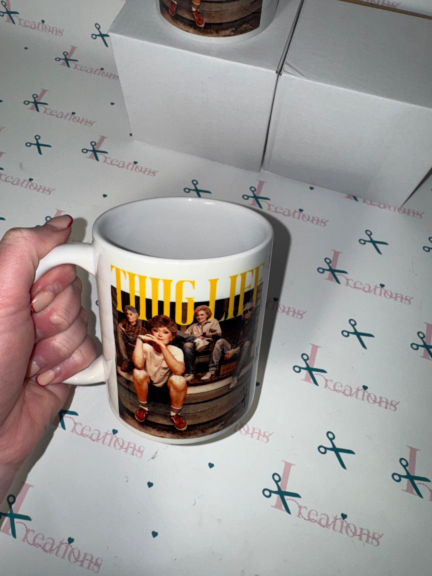 Golden Girls - Thug Life mug