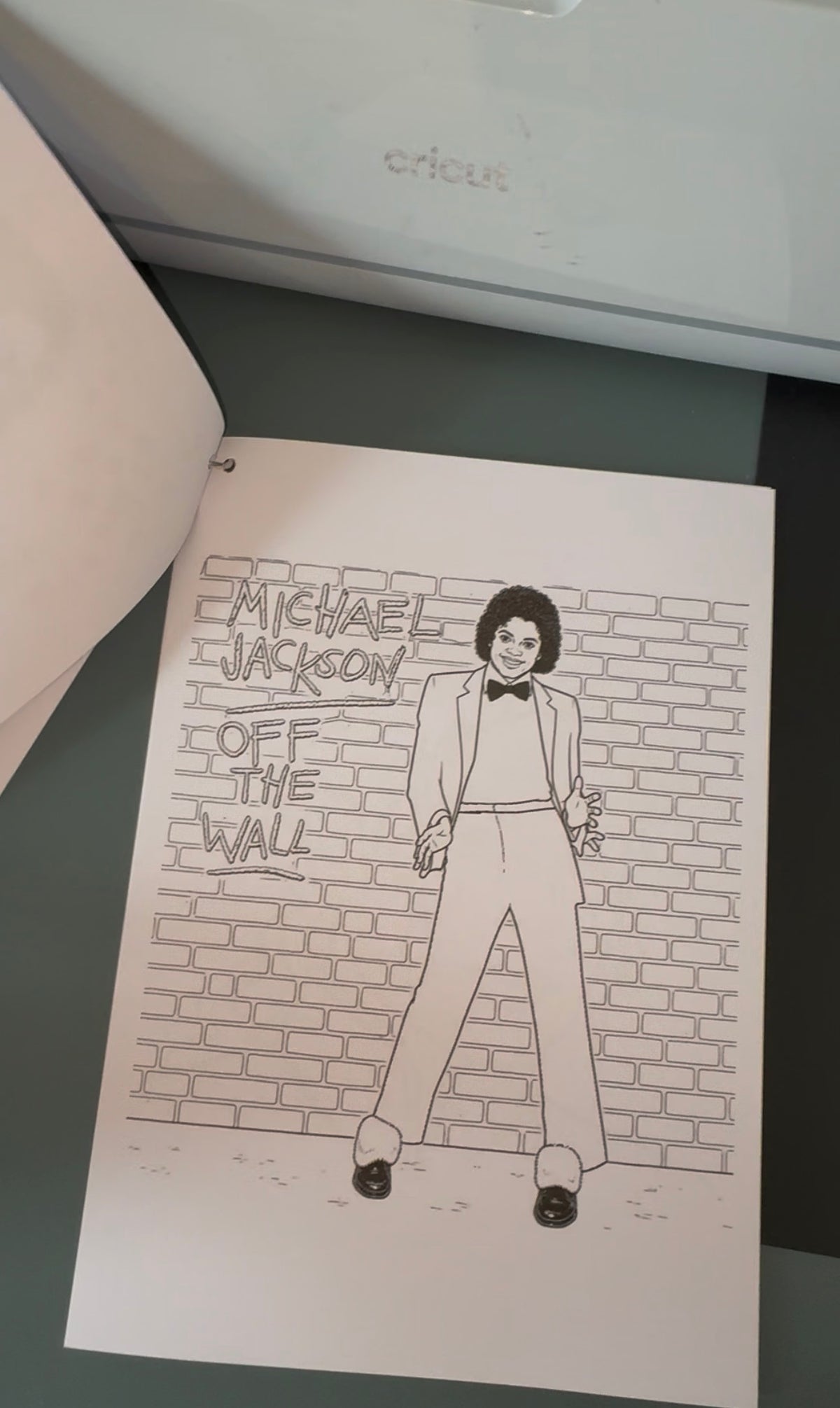 Michael Jackson Colouring Book | 10 A4 Colouring Pages |