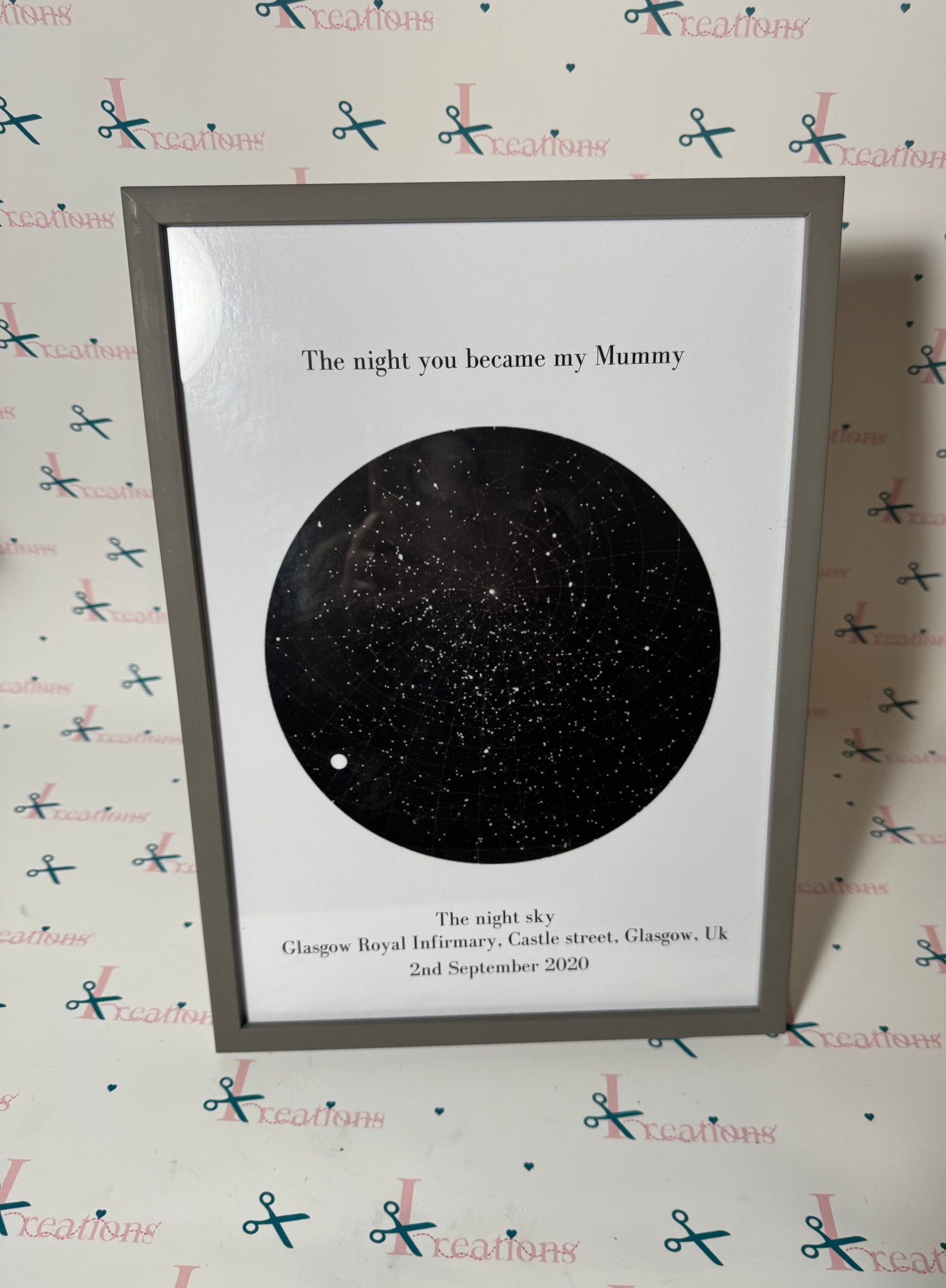 The Night You Became My Mummy - A4 Print for Home Decor - Poster