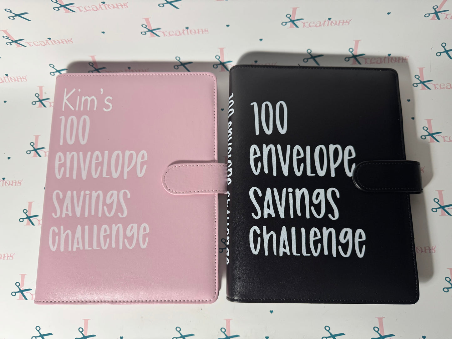 Personalised 100 Envelope Savings Challenge for Saving