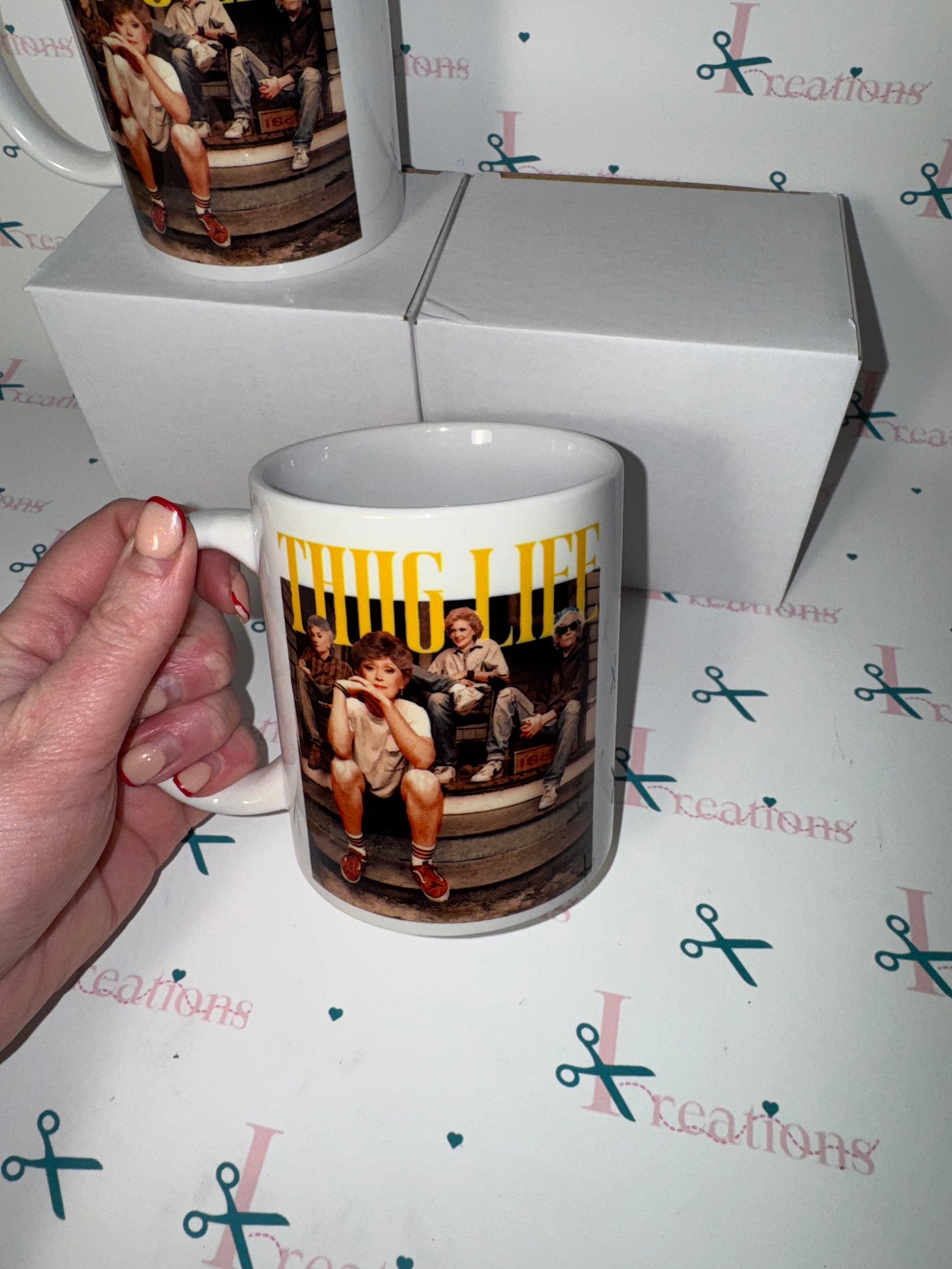 Golden Girls - Thug Life mug