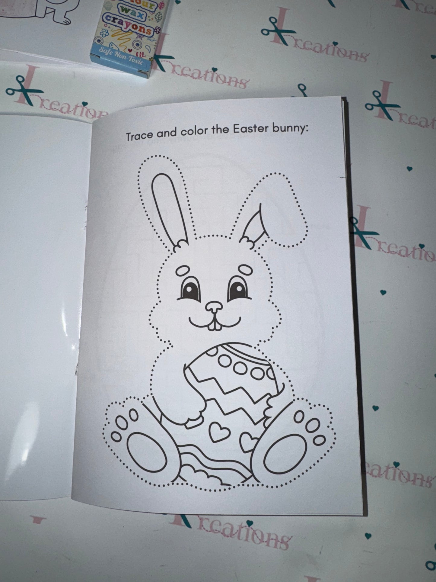 Personalised A5 Easter Colouring Book - Perfect for Kids