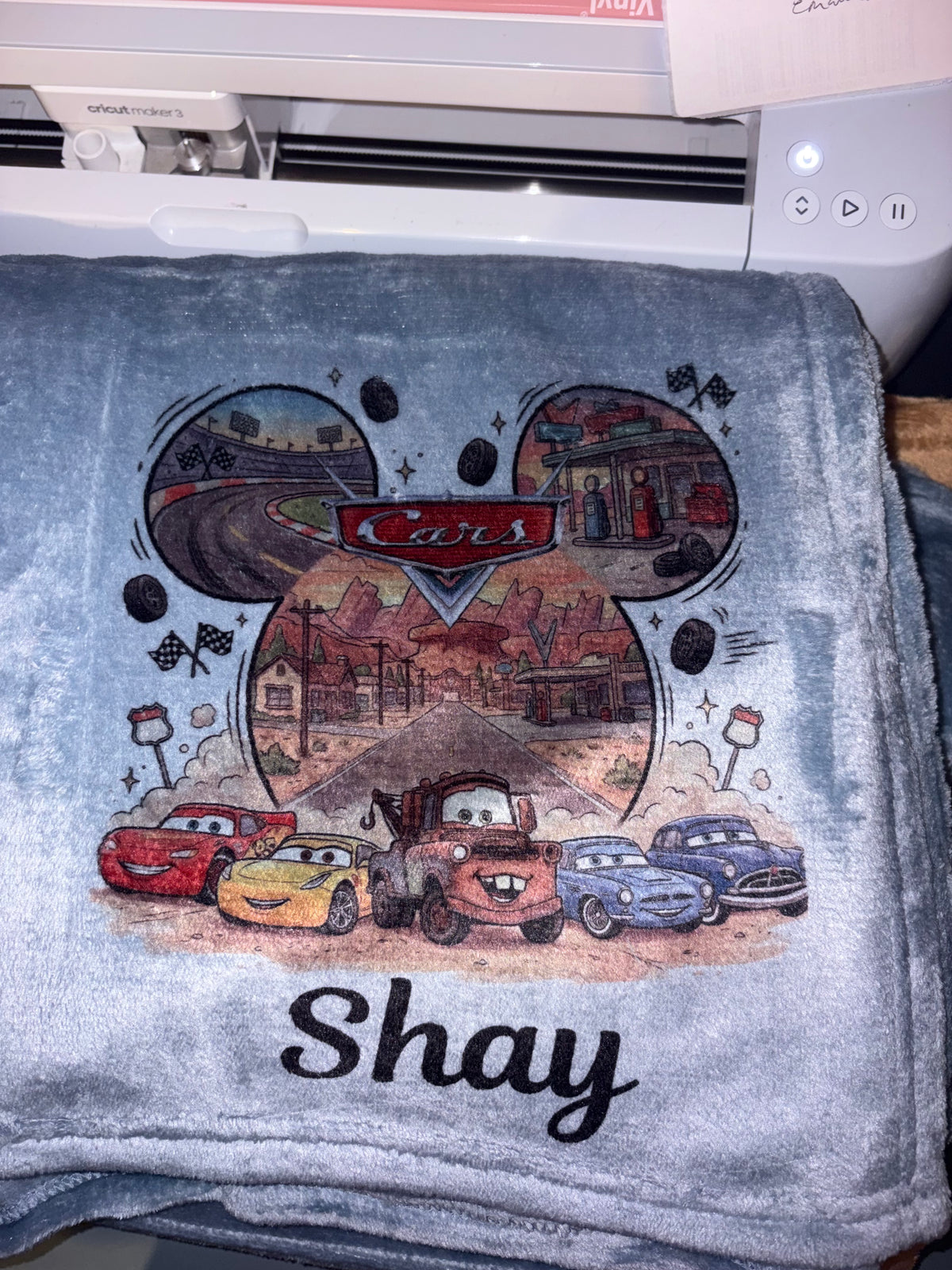 Personalised Super Soft Fleece Blanket Throw – 150 x 120cm | Custom Name & Design