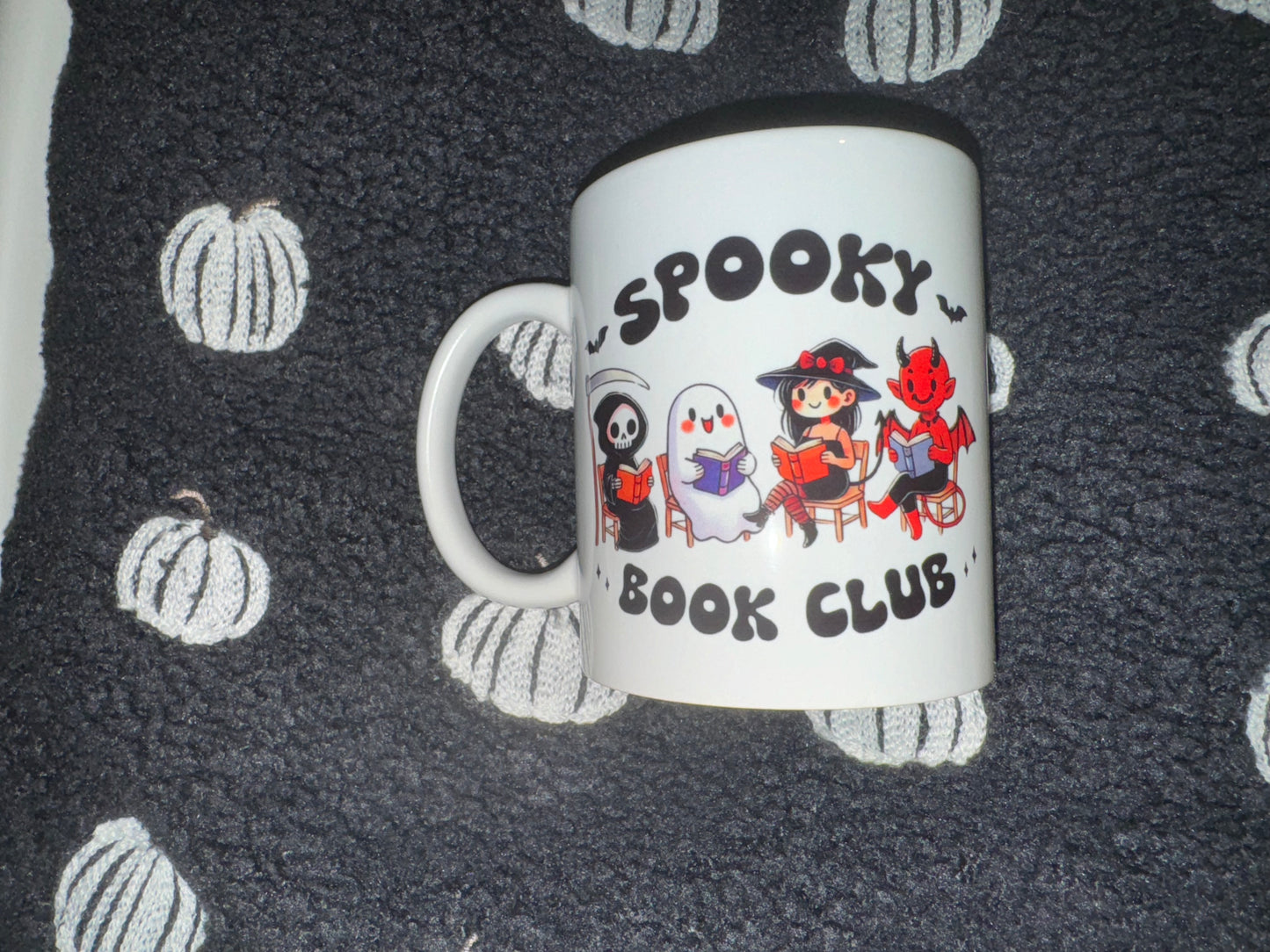 Spooky Book Club Mug for Coffee and Tea Lovers - Cup, Drinkware
