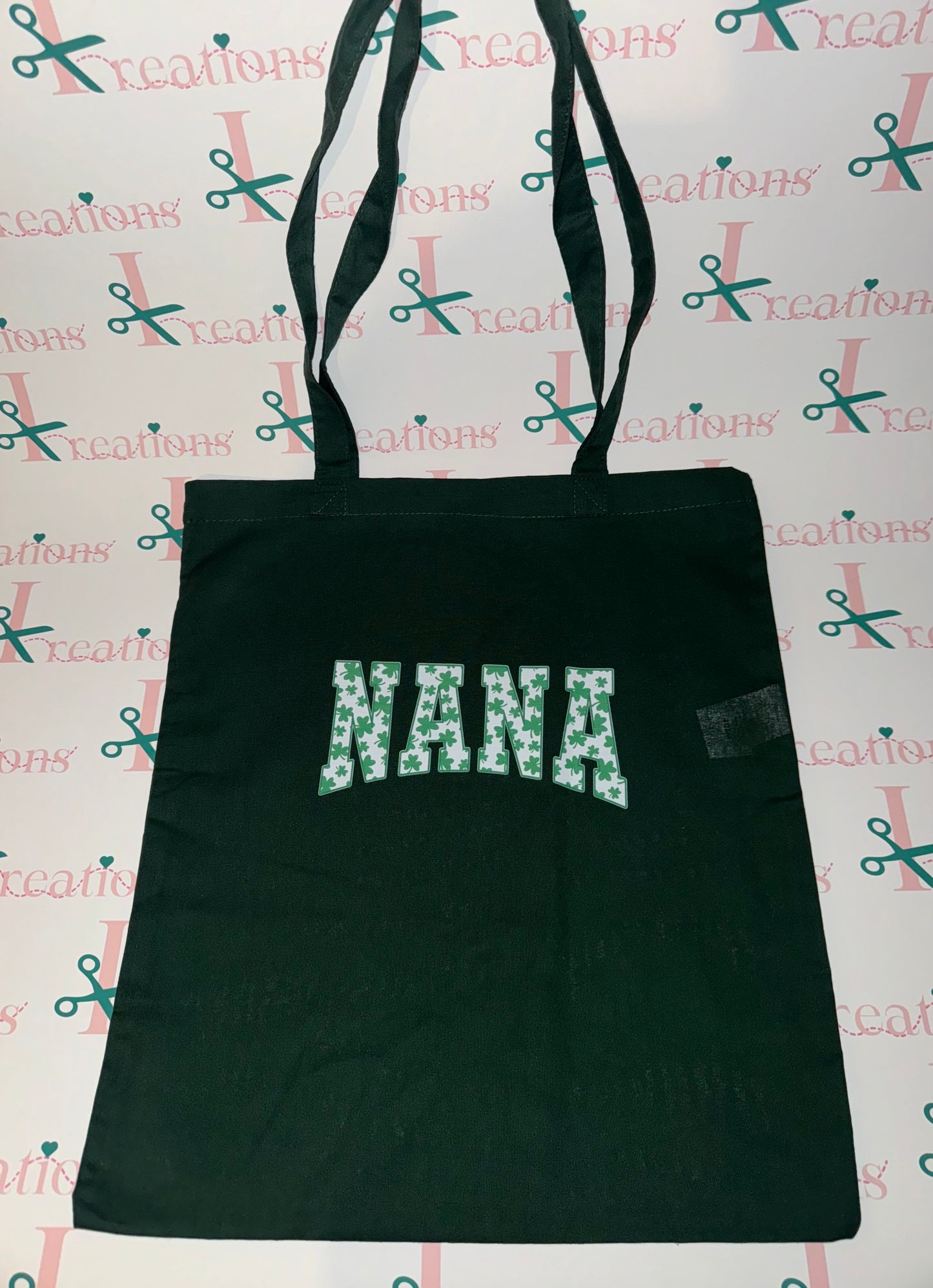 Green shamrock bag