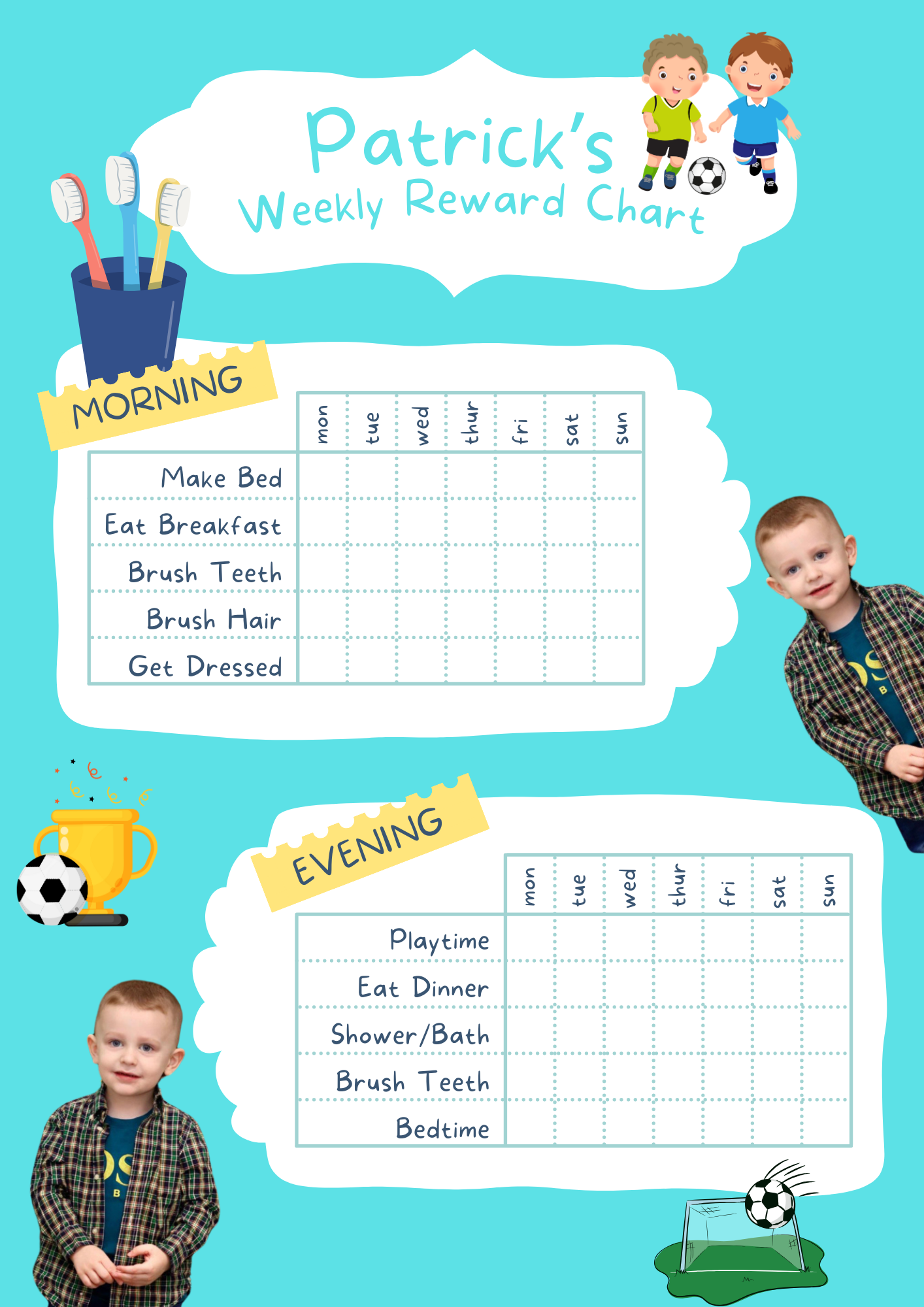 Reward chart